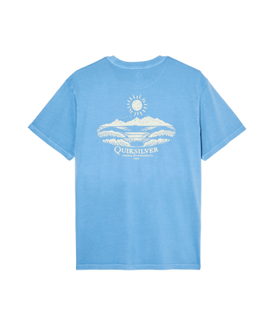 Neon Blue Korte Mouwen T-shirt
