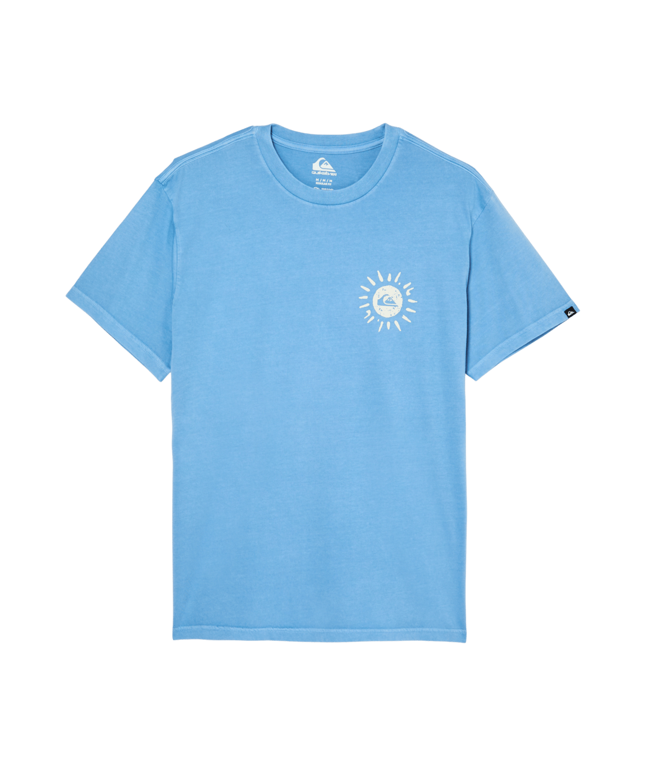 Neon Blue Korte Mouwen T-shirt