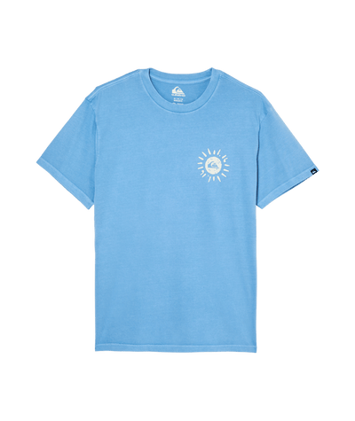 Neon Blue Korte Mouwen T-shirt