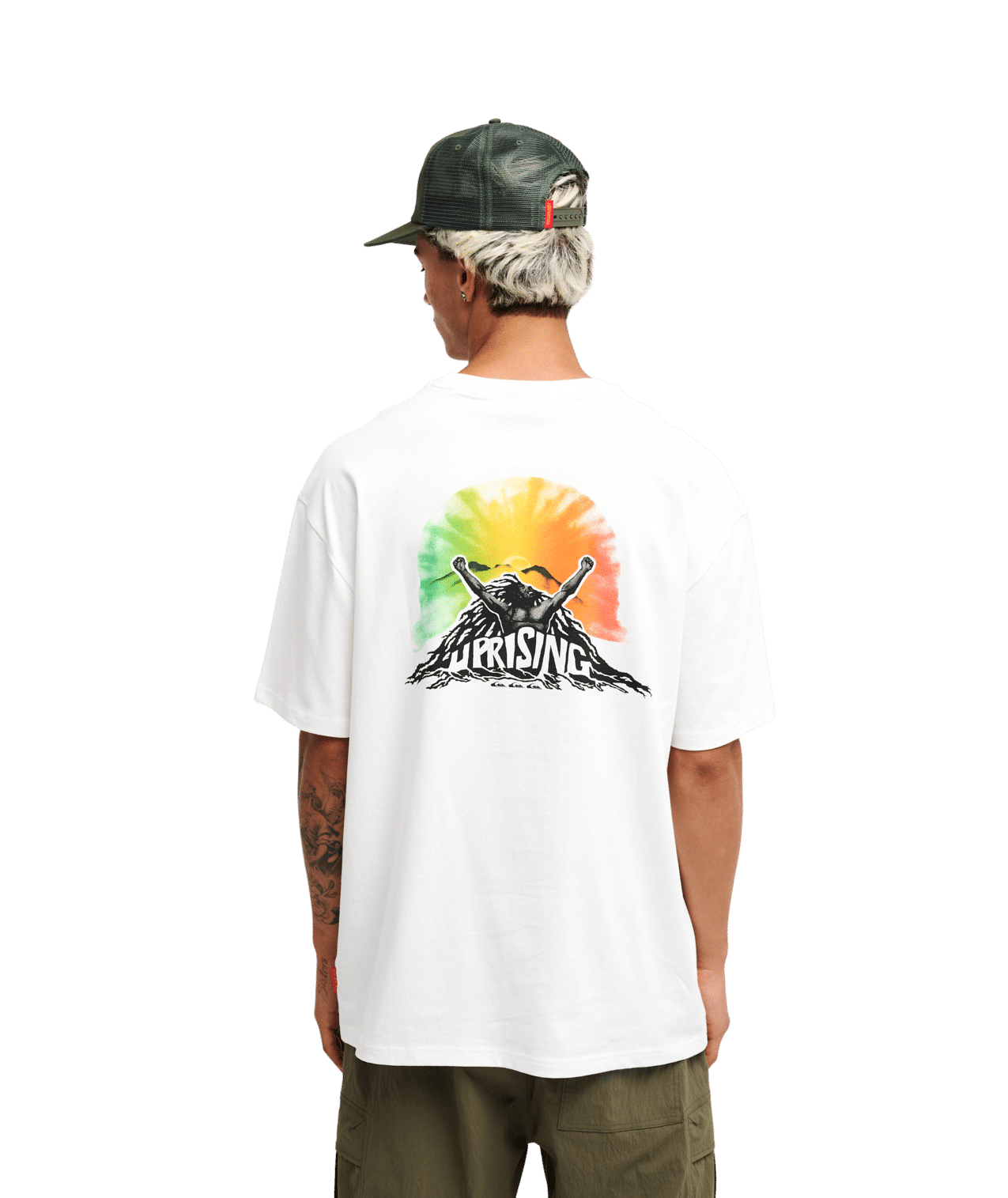 Bob Marley Uprising Short Sleeve t-shirt voor Heren