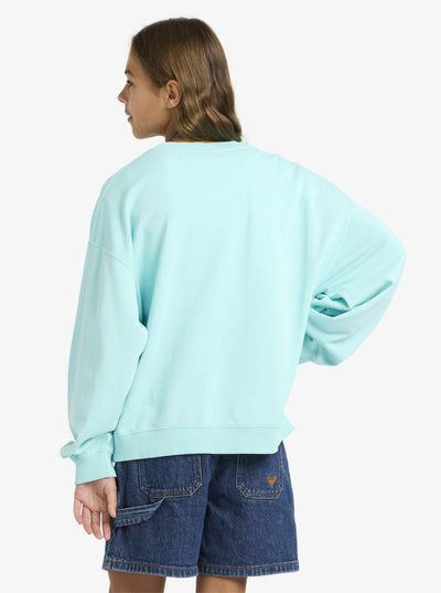 Lneup Crew Rg T Crew Neck Fleece Trui Voor Kids