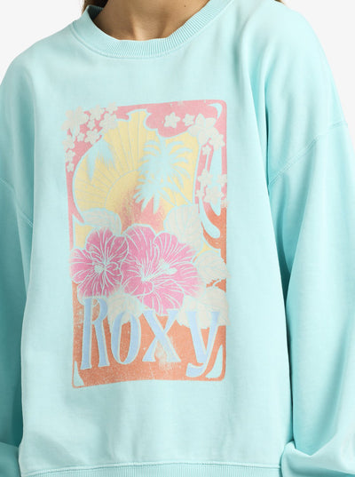 Lneup Crew Rg T Crew Neck Fleece Trui Voor Kids