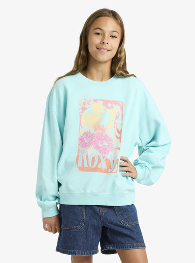 Lneup Crew Rg T Crew Neck Fleece Trui Voor Kids