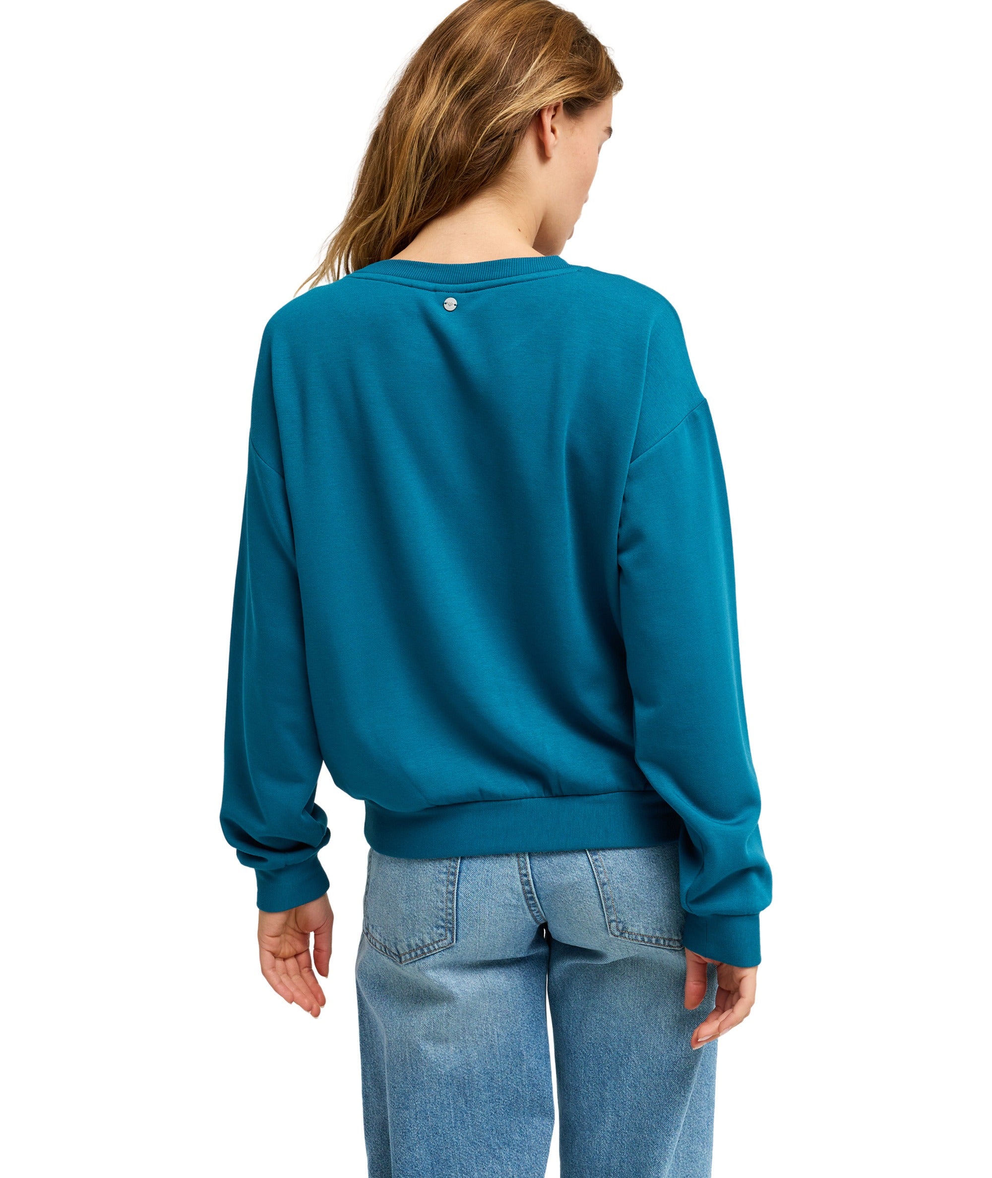 Surfing By Moon Crew Neck Fleece Trui Voor Dames