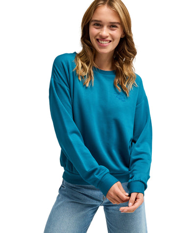 Surfing By Moon Crew Neck Fleece Trui Voor Dames