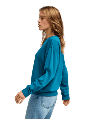 Surfing By Moon Crew Neck Fleece Trui Voor Dames