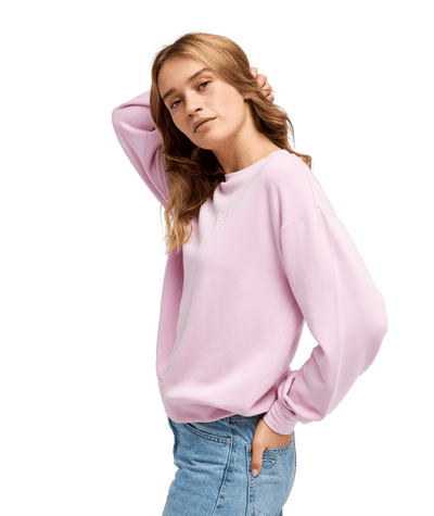 Surfing By Moon Crew Neck Fleece Trui Voor Dames