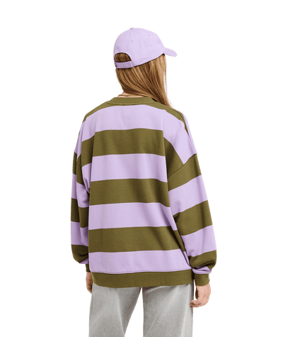 Strictly Stripe Full Zip Fleece Trui