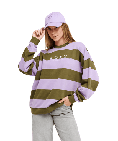 Strictly Stripe Full Zip Fleece Trui