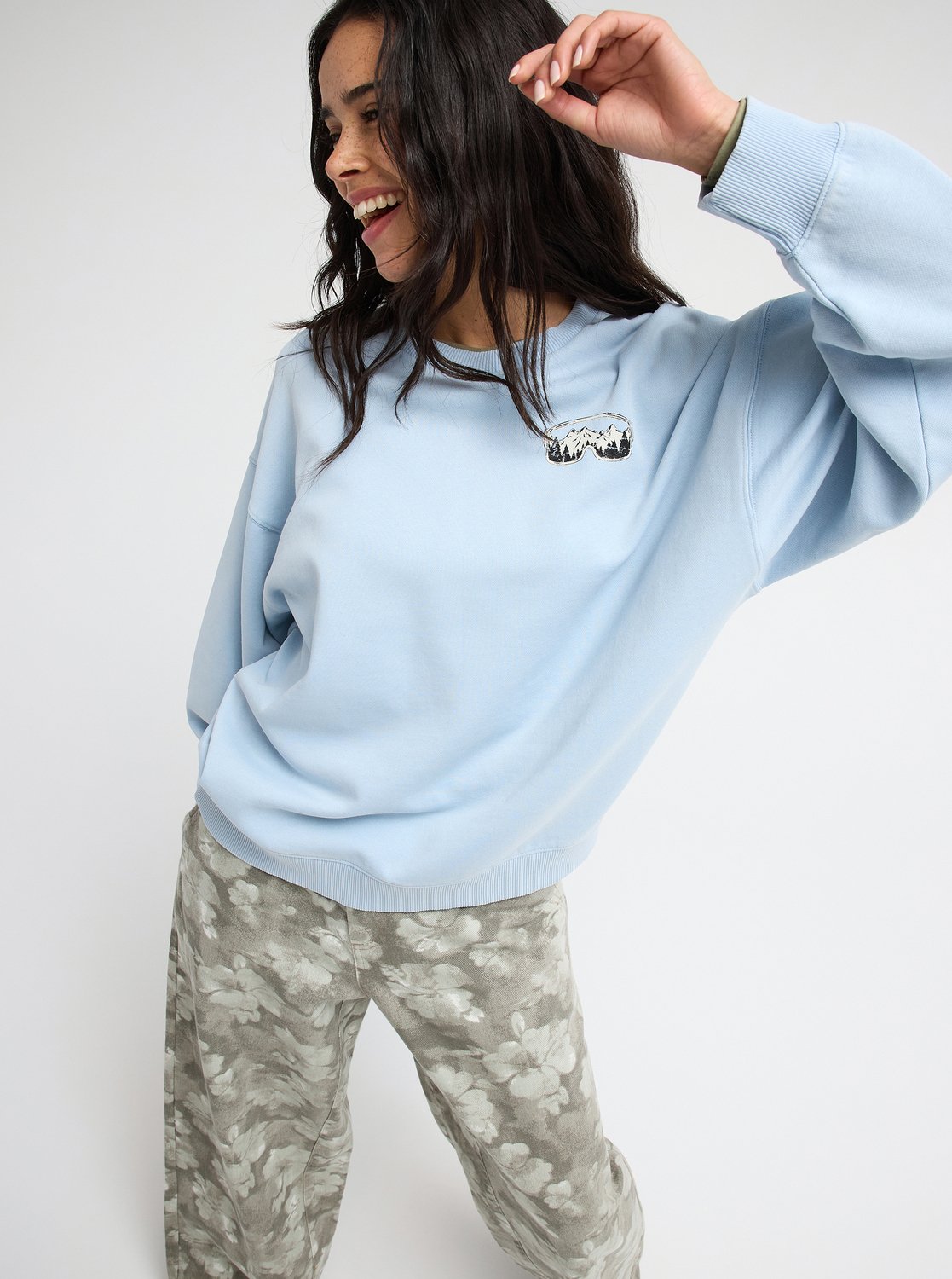 Women's Lineup Crew Neck Fleece Sweatshirt