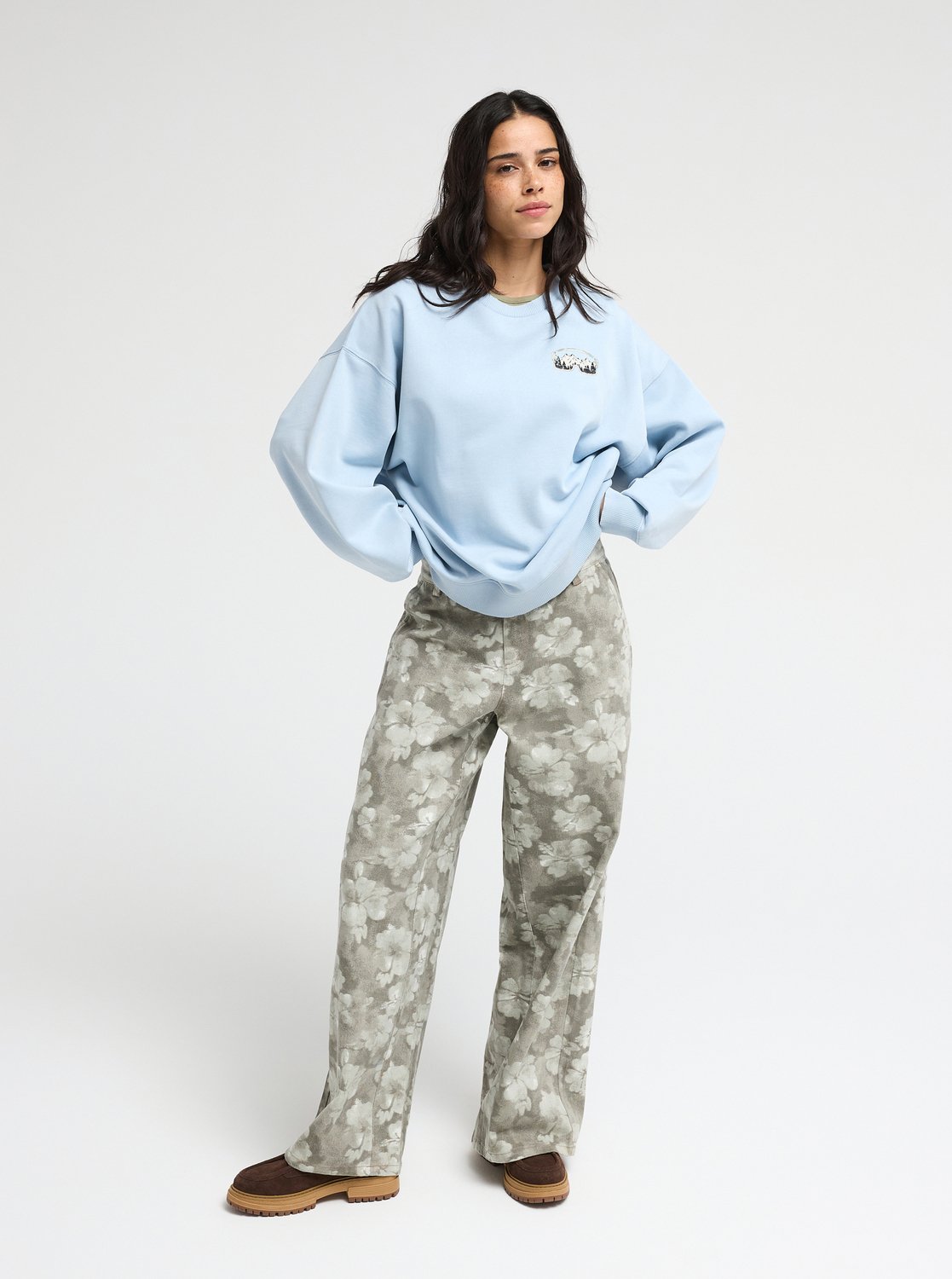 Women's Lineup Crew Neck Fleece Sweatshirt