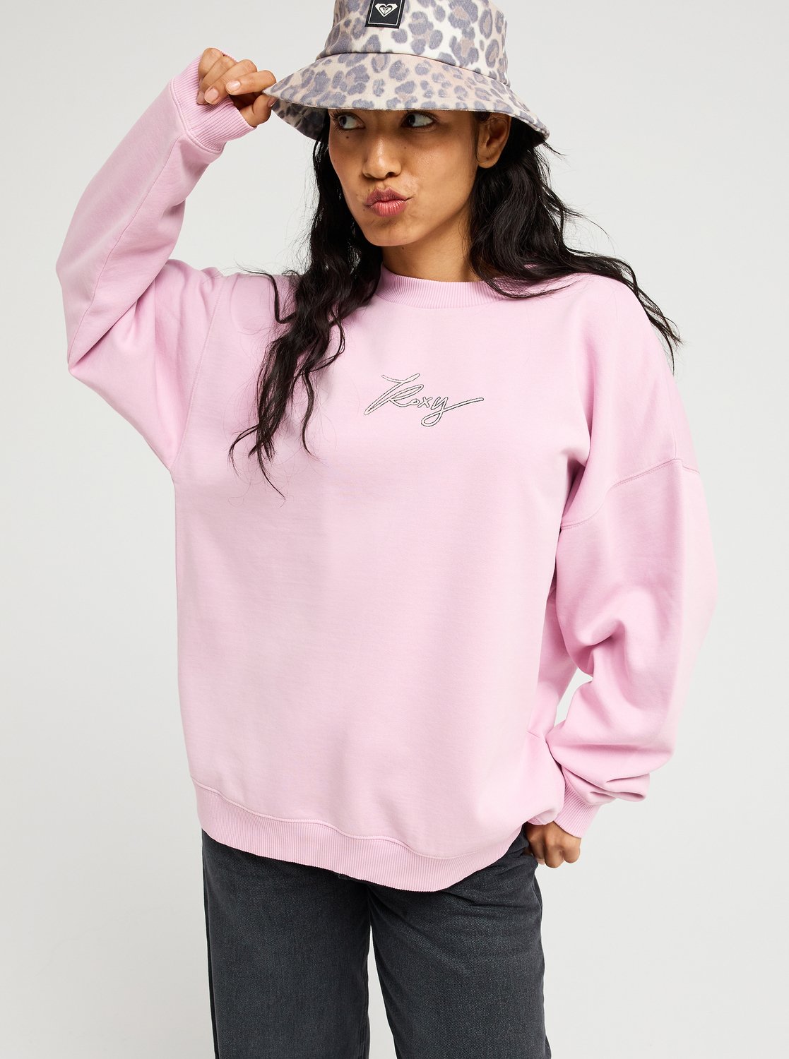 Lineup Oversize Pullover Fleece Trui Voor Dames