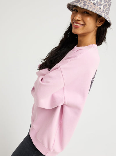 Lineup Oversize Pullover Fleece Trui Voor Dames