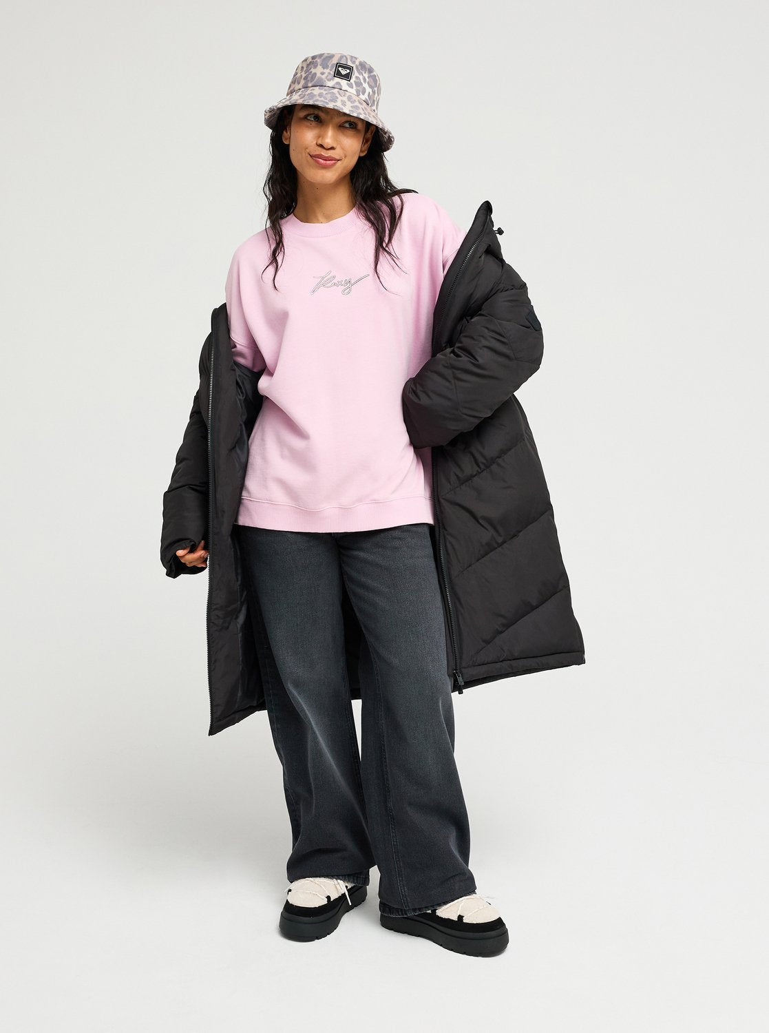 Lineup Oversize Pullover Fleece Trui Voor Dames