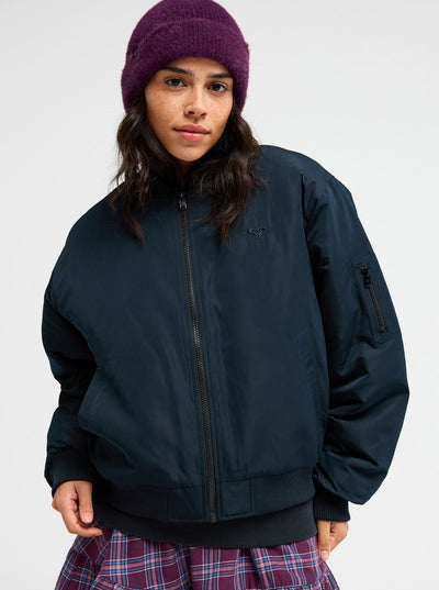 Golden Rise Bomber Jas Voor Dames