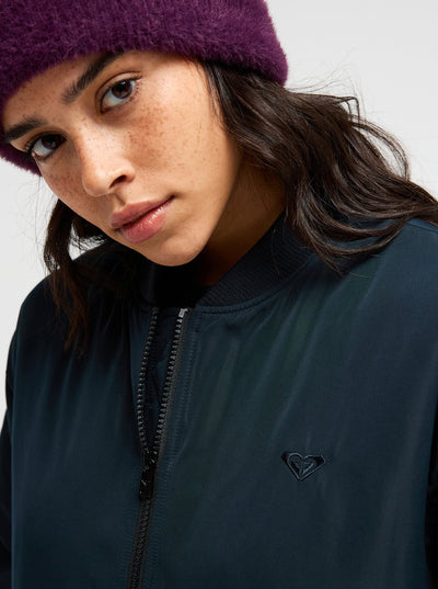 Golden Rise Bomber Jas Voor Dames