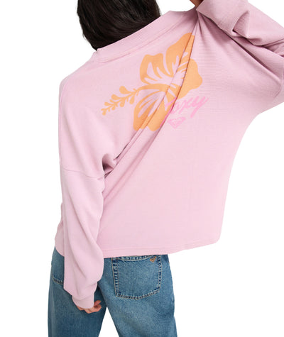 Eastside Mid Crew Neck Top For Women