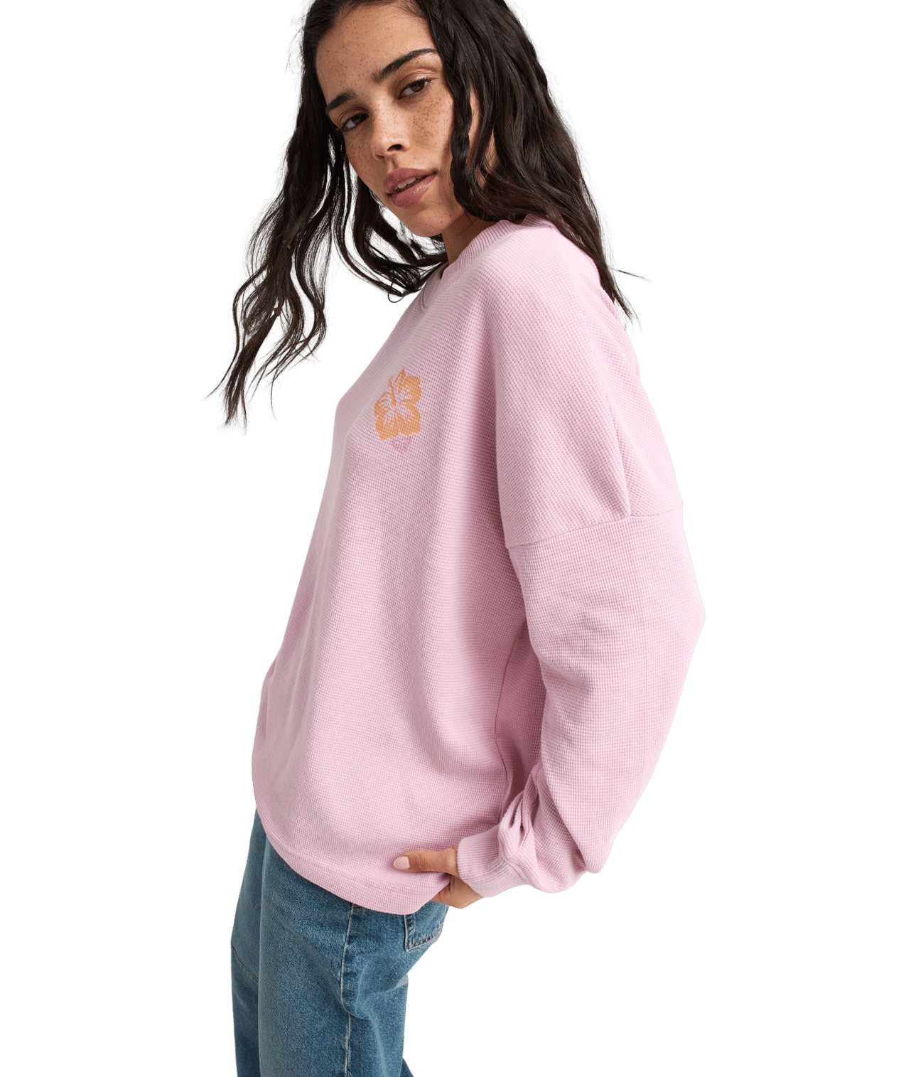 Eastside Mid Crew Neck Top For Women