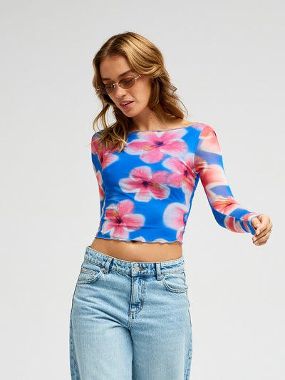 Make It Bold Lange Mouwen Top Voor Dames