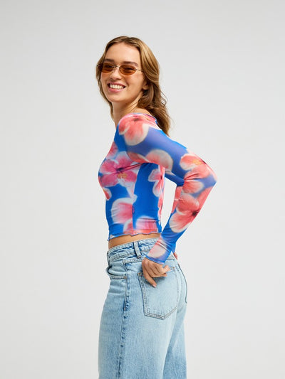 Make It Bold Lange Mouwen Top Voor Dames