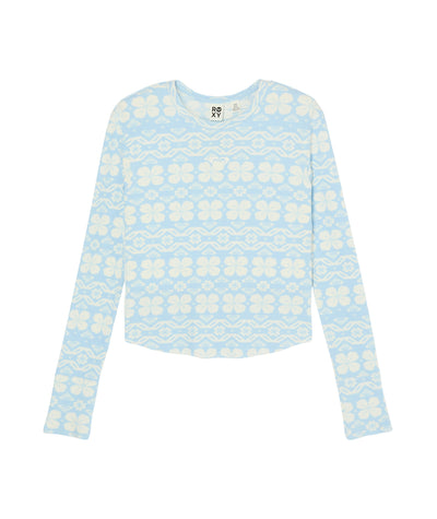 Snowflake Jam Lange Mouwen Top Voor Dames