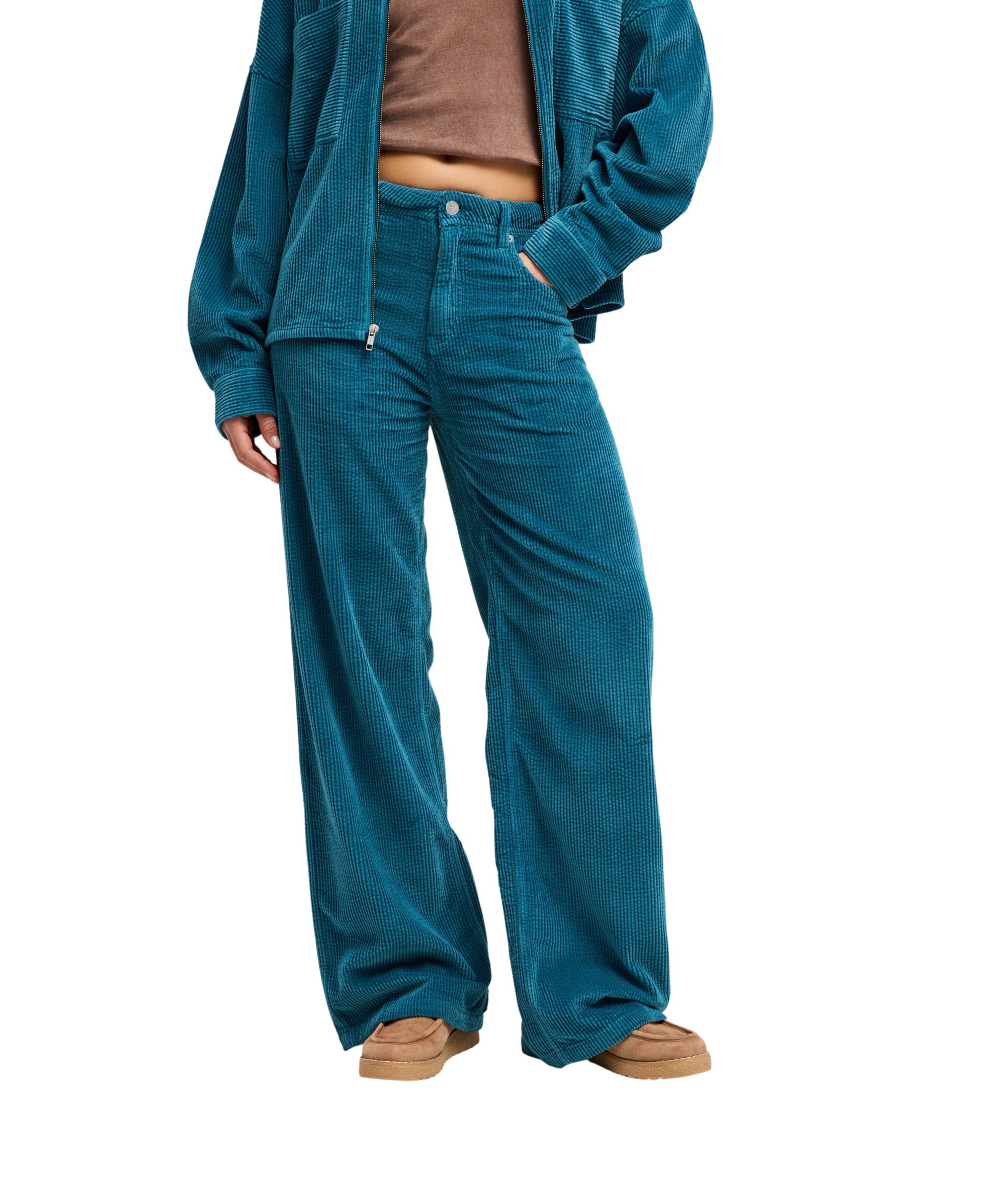 Surf Crush Cord Fixed Broek Voor Dames