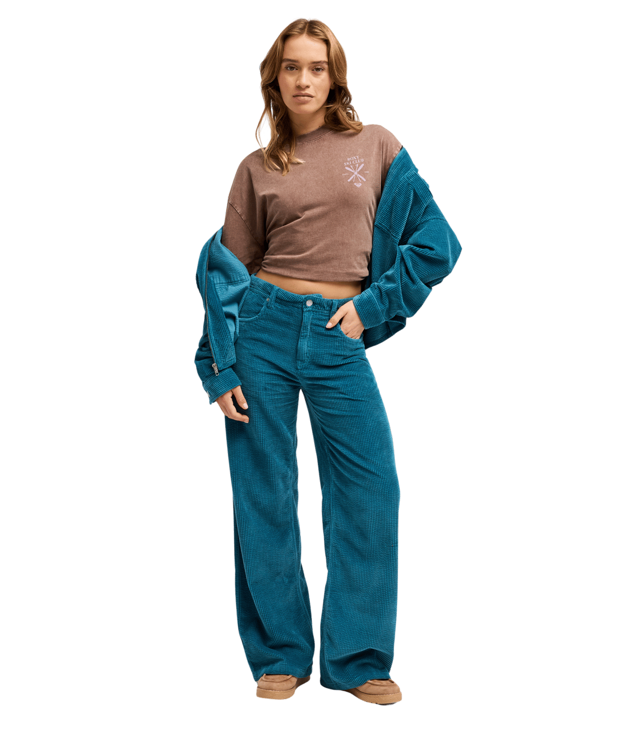 Surf Crush Cord Fixed Broek Voor Dames