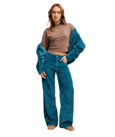 Surf Crush Cord Fixed Broek Voor Dames