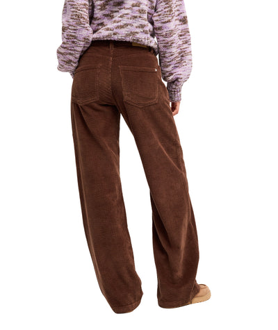 Surf Crush Cord Fixed Broek Voor Dames