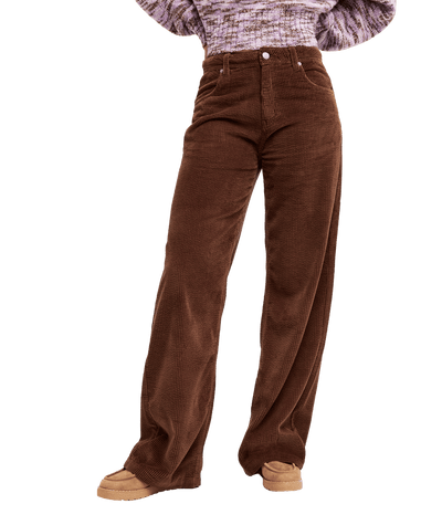 Surf Crush Cord Fixed Broek Voor Dames