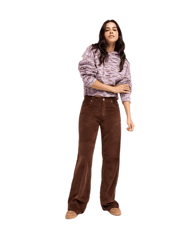 Surf Crush Cord Fixed Broek Voor Dames