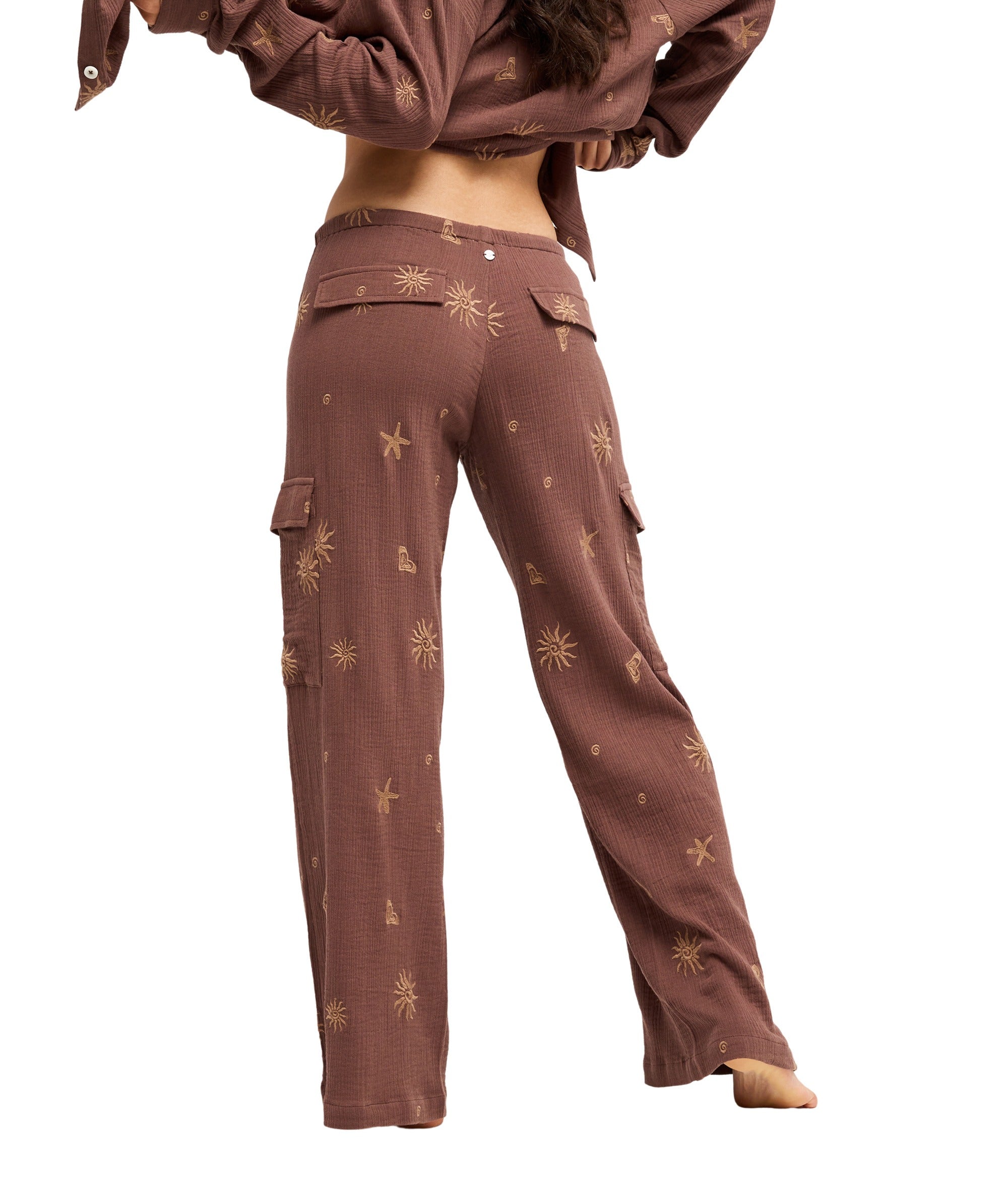 Stardust Sand Elastic Broek Voor Dames
