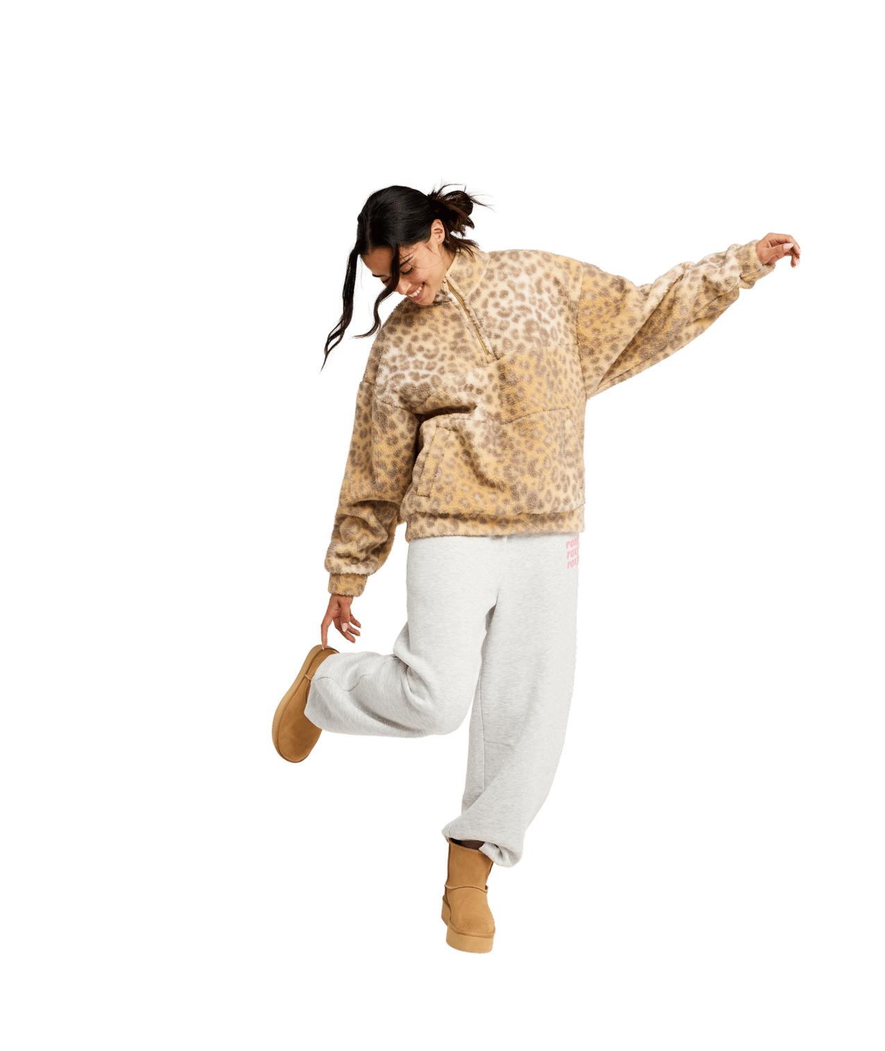 Jive Talking Half Zip Polar Fleece Trui