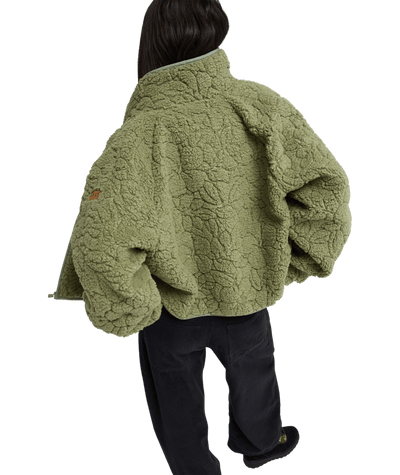 Blurry Cloud Full Zip Fleece Trui