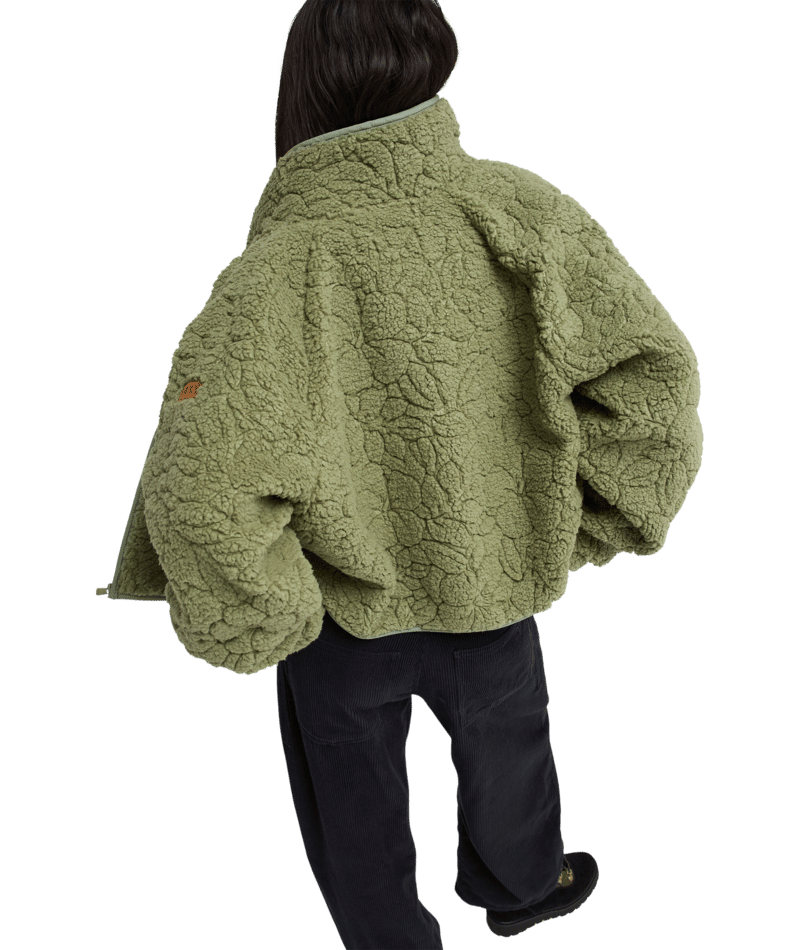 Blurry Cloud Full Zip Fleece Trui