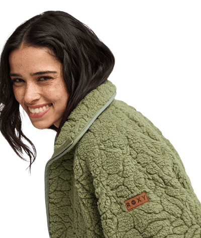 Blurry Cloud Full Zip Fleece Trui