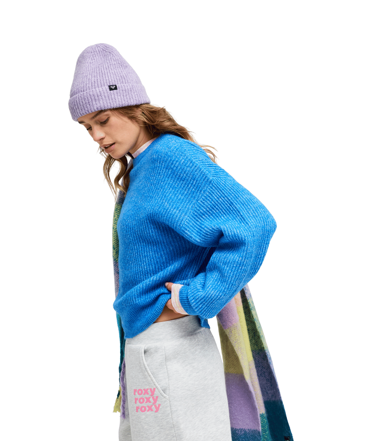 Loomed Horizon Crew Neck Trui