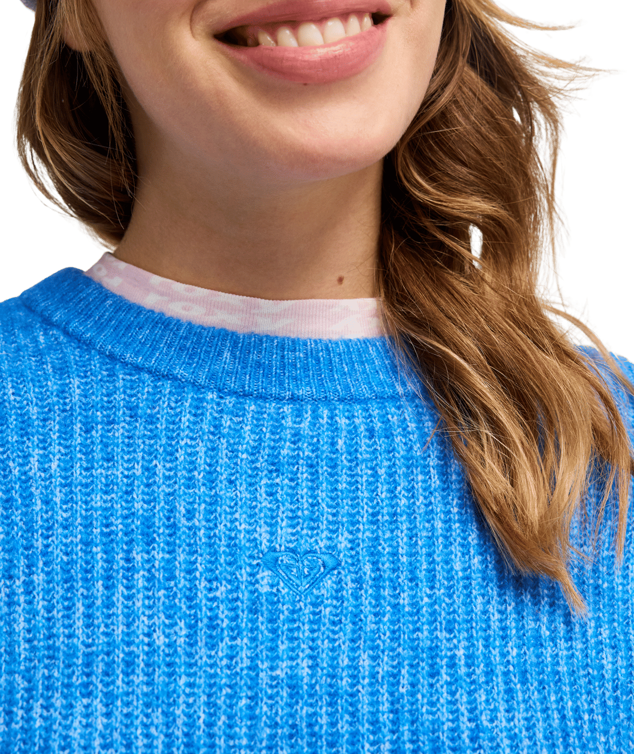 Loomed Horizon Crew Neck Trui
