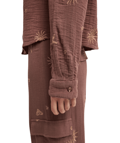 Let It Go Again Lange Mouwen Blouse Voor Dames
