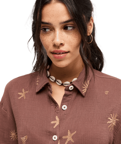 Let It Go Again Lange Mouwen Blouse Voor Dames