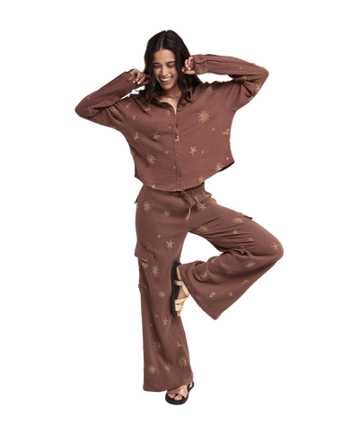 Let It Go Again Lange Mouwen Blouse Voor Dames