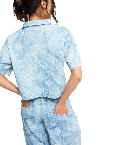 Lil Gangsta Short Sleeve Blouse Voor Dames