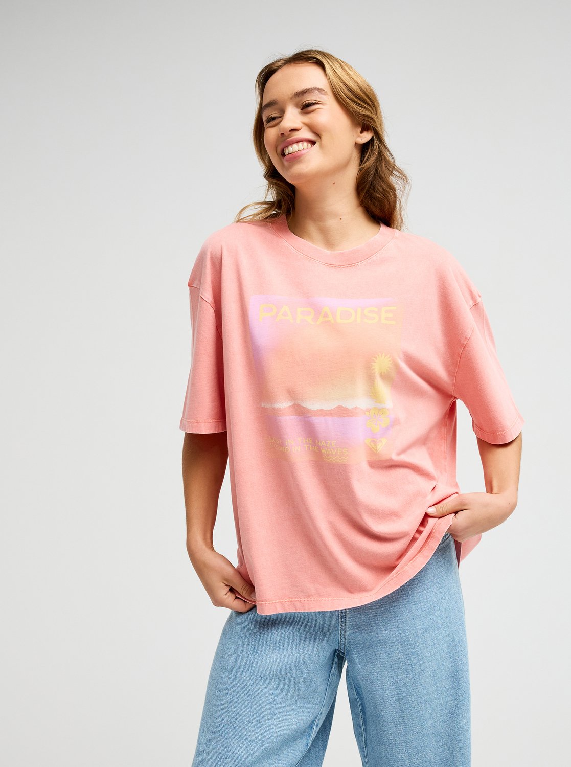 Tall Oversize Korte Mouwen T-shirt Voor Dames
