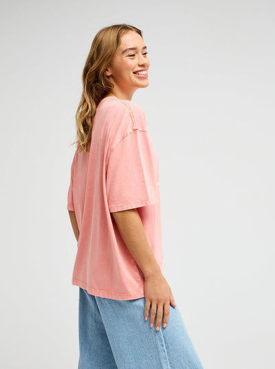 Tall Oversize Korte Mouwen T-shirt Voor Dames