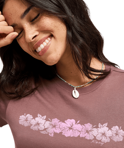 Beach Love Korte Mouwen T-shirt Voor Dames