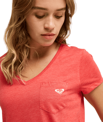 Laguna Green V Korte Mouwen T-shirt Voor Dames