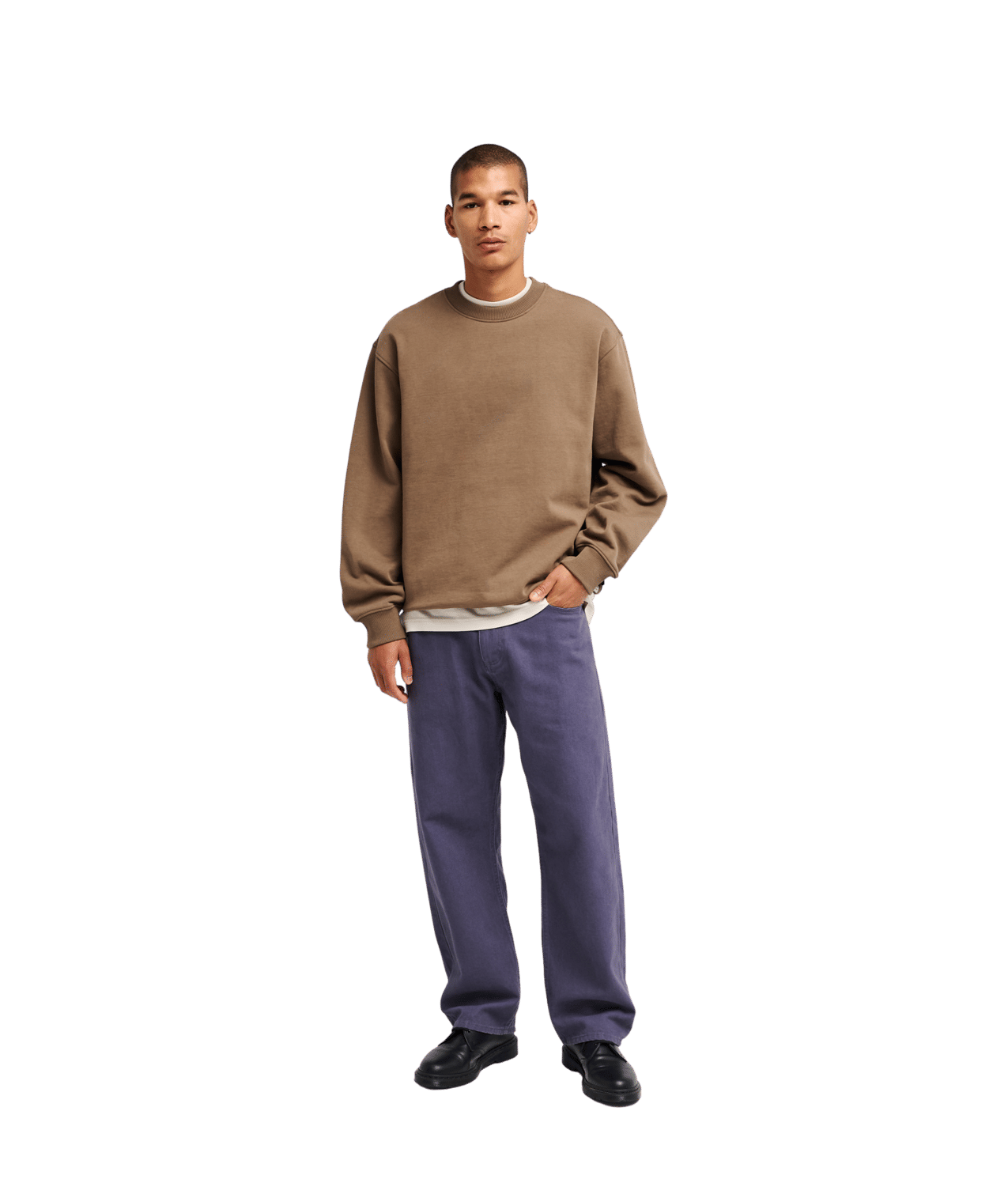 Day Shift Crew Neck Fleece Trui