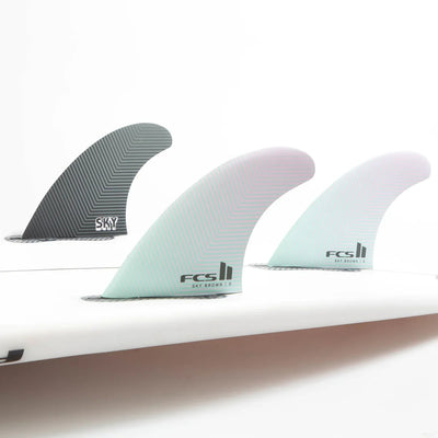 FCS Sky Brown PC thruster Surf Fins