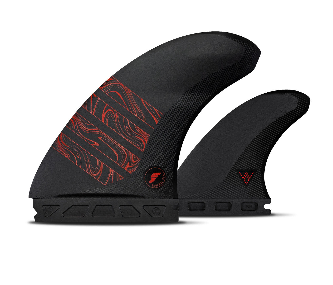 Futures Fins 3/2 Reverse 2+1 Alpha Serie Carbon
