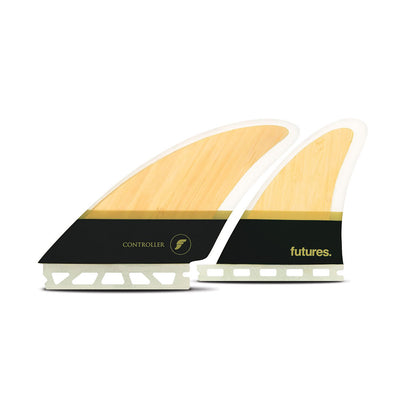 "Controller'' - Quad Fins - Bamboo Surfboard Fins